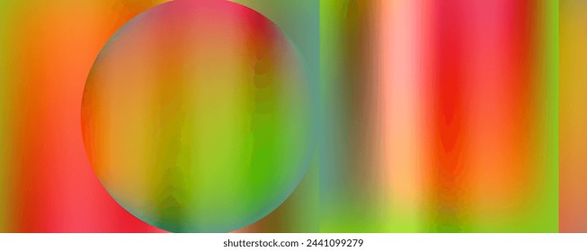 Neon colorful geometric shapes. Vector Illustration For Wallpaper, Banner, Background, Card, Book Illustration, landing page