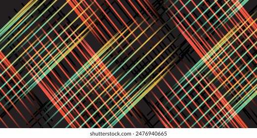 Neon Colorful Geometry Technology Background