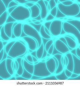 Fondo vectorial de líneas de curvas de neón