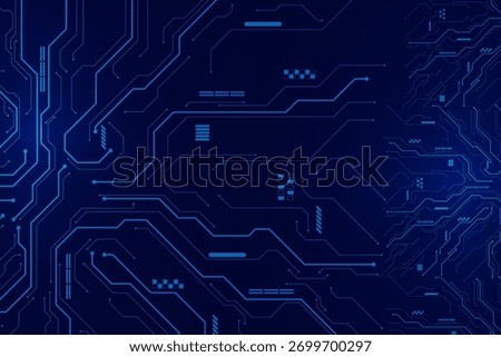 Neon Cyber Circuit Grid Vector Design. Neon cyber circuit grid background with futuristic electric lines and blue data visualization perfect for AI, tech, and web computing projects.