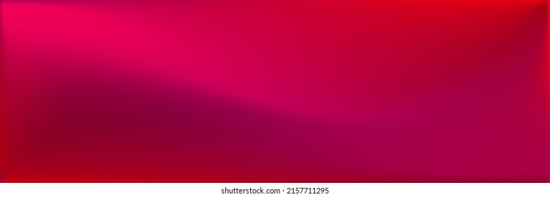 Neon Dark Vibrant Wavy Gradient Mesh. Blank Red Vivid Trendy Background. Rose Color Blood Smooth Surface Illustration. Dark Blank Wavy Gradient Mesh. Bright Red Smooth Surface Backdrop.