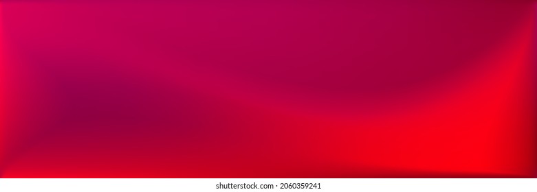 Neon Dark Vivid Blurred Texture Illustration. Blood Neon Modern Design Backdrop. Blood Vivid Wavy Gradient Mesh. Bright Color Vibrant Trendy Background. Rose Red Blank Wavy Gradient Mesh.