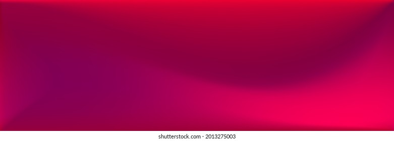 Neon Dark Wavy Gradient Mesh. Color Dark Bright Wavy Gradient Mesh. Vivid Bright Modern Design Backdrop. Blank Red Blood Blurred Background. Rose Vibrant Neon Blurred Texture Illustration.