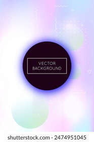 Neon Design. Space Multicolor Backdrop. Modern Texture. Violet Magic Background. Trendy Dots. Memphis Flyer. Abstract Pattern. Tech Poster. Blue Neon Design