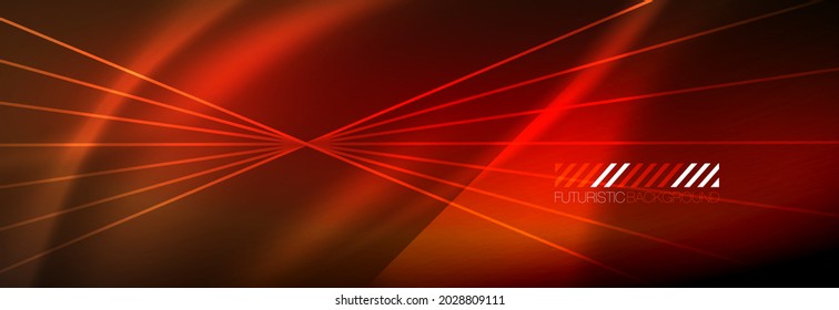 Neon dynamic beams vector abstract wallpaper background. Wallpaper background, design templates for business or technology presentations, internet posters or web brochure covers