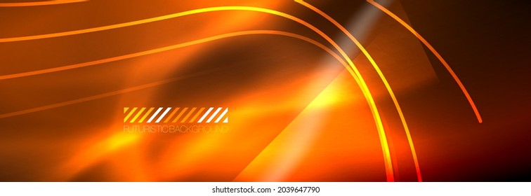 Neon dynamic beams vector abstract wallpaper background. Wallpaper background, design templates for business or technology presentations, internet posters or web brochure covers
