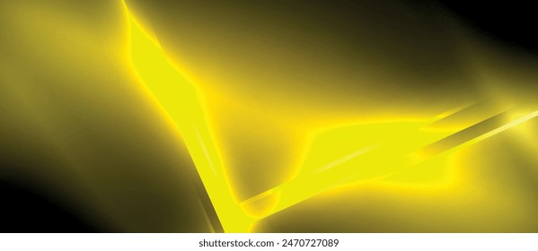 Neon dynamic diagonal light rays background. Techno digital geometric concept design for wallpaper, banner, presentation, background