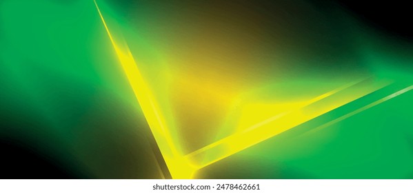 Neon dynamic diagonal light rays background. Techno digital geometric concept design for wallpaper, banner, presentation, background