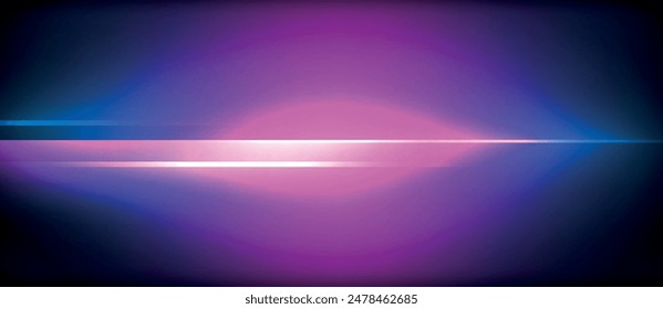 Neon dynamic diagonal light rays background. Techno digital geometric concept design for wallpaper, banner, presentation, background