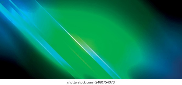 Fondo de rayos de luz diagonal dinámica de neón. Diseño de concepto geométrico digital Techno para Fondo de pantalla, Anuncio, presentación, fondo