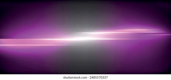 Neon dynamic diagonal light rays background. Techno digital geometric concept design for wallpaper, banner, presentation, background
