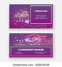 Neon explosion paint splatter artistic cover design. Fluid violet gradient dust splash texture background. Trendy creative template vector Cover Report Catalog Brochure Flyer Product