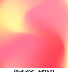 Neon Flow Liquid Peach Trendy Wallpaper. Watercolor Warm Sunset Yellow Pink Swirl Gradient Mesh. Sunrise Color Fluid Red Curve Gradient Backdrop. Pastel Bright Orange Vibrant Blurred Texture.