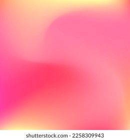 Neon Flow Orange Red Liquid Wallpaper. Vibrant Peach Sunset Warm Yellow Gradient Backdrop. Pastel Pink Sunrise Bright Watercolor Swirl Gradient Mesh. Fluid Color Trendy Curve Smooth Surface.