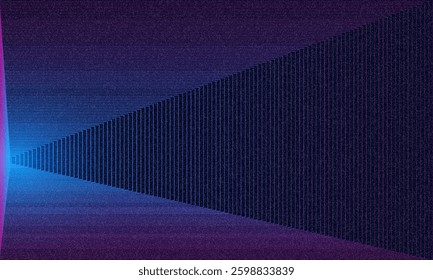 Neon flowing wavy lines on black background. Abstract sound wave design for ai concept, equalizer, audio record, voice assistant. Blue, pink orange gradient curve stripes. Synthwave wireframe net