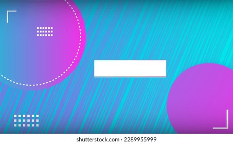 Neon Fluid Background with Geometric Shapes WALLPAPER