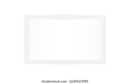 Neon, frame, glowing, light, futuristic banner design with sleek cyber style and holographic glow. PNG overlay with neon, frame, glowing, light, futuristic. Transparent PNG for tech visuals.