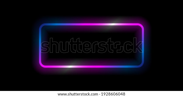 3,765 Blue Purple Neon Frame Border Images, Stock Photos & Vectors ...