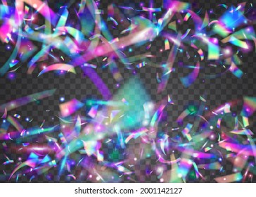 Neon Glare. Carnival Effect. Surreal Art. Festive Foil. Laser Vaporwave Sunlight. Blur Prism. Cristal Texture. Purple Retro Confetti. Blue Neon Glare