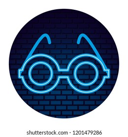 neon glasses accessory frame party