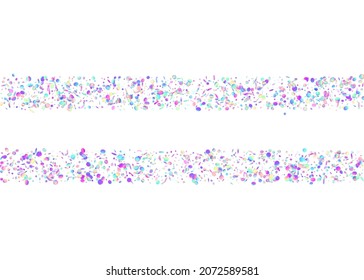 Neon Glitter. Modern Foil. Rainbow Confetti. Violet Laser Background. Carnival Effect. Festive Art. Retro Multicolor Wallpaper. Disco Flyer. Blue Neon Glitter