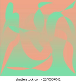 plantilla de vector de fondo neon glow trendy