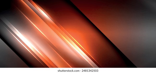 Neon glowing circle rays, light round lines in the dark, planet style neon wave lines. Energetic electric concept design for wallpaper, banner, background