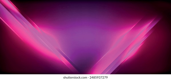 Neon glowing circle rays, light round lines in the dark, planet style neon wave lines. Energetic electric concept design for wallpaper, banner, background