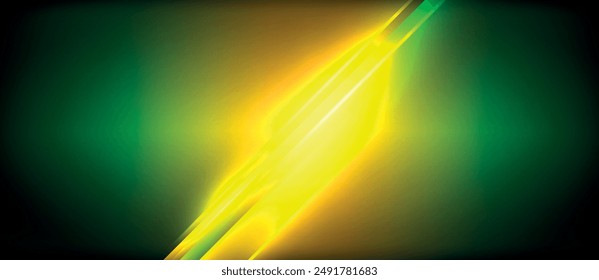 Neon glowing circle rays, light round lines in the dark, planet style neon wave lines. Energetic electric concept design for wallpaper, banner, background