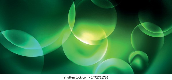 Rodajes ondulados de neón fondo abstracto vectorial, plantilla vectorial
