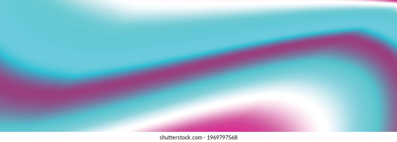 Neon glowing fluid wave lines, magic energy space light concept, abstract background wallpaper design. Vector illustration for brochure, business card, magazine, poster, business presentation