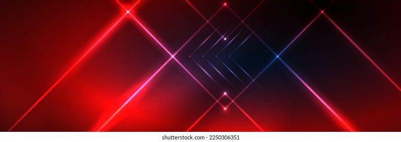 Líneas de onda de fluidos brillantes neones, concepto de luz espacial mágica. Ilustración vectorial de papel tapiz, banner, fondo, folleto, catálogo, cubierta, volante