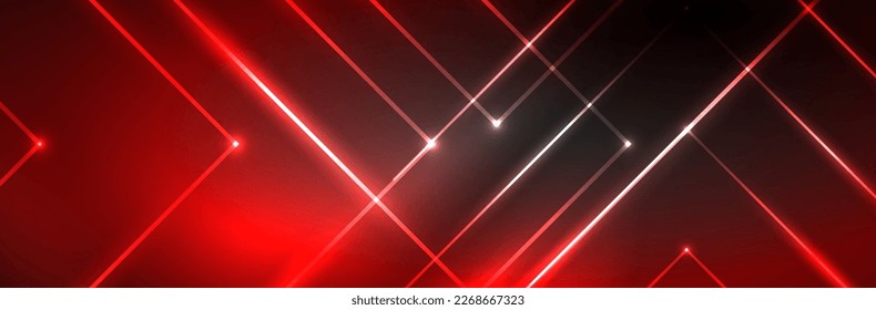 Neon glowing fluid wave lines, magic energy space light concept. Vector illustration for wallpaper, banner, background, leaflet, catalog, cover, flyer
