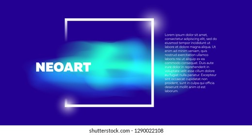 Neon glowing lights futuristic background. Colorful geometric abstract vector wallpaper. Can be used for web pages, presentations and print.
