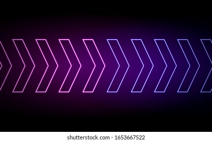 Neon glowing lines, magic energy space light concept, abstract background design