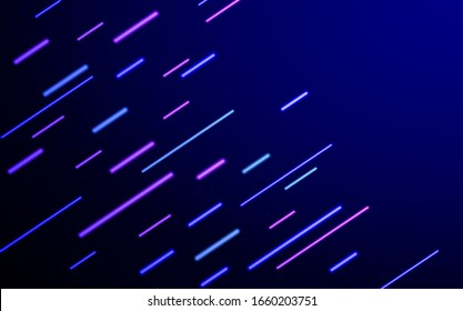 Neon glowing lines, magic energy space light concept, abstract background design