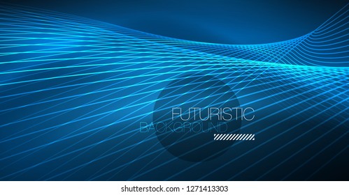 Neon glowing magic background, neon banner, night sky wallpaper. Magic light vector effect. Christmas abstract pattern. Neon glowing magic background, neon banner, night sky wallpaper. Magic light vector effect. Christmas abstract pattern.