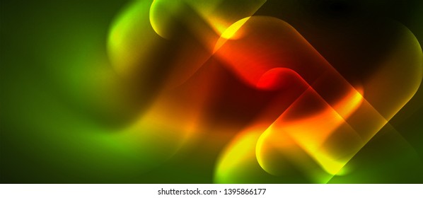 Líneas tecno brillantes de neón, plantilla de fondo abstracta azul de alta tecnología futurista, diseño vectorial