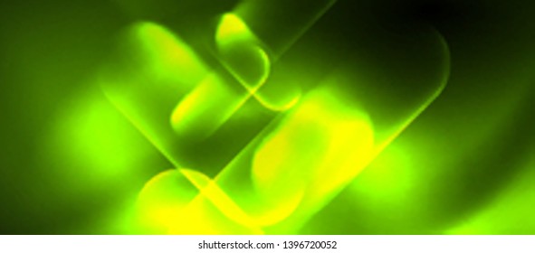 Líneas tecno brillantes de neón, plantilla de fondo abstracta azul de alta tecnología futurista, diseño vectorial