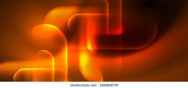 Neonleuchtende Techno-Linien, blaue futuristische, abstrakte Hintergrund-Vorlage für High-Tech-Produkte, Vektordesign