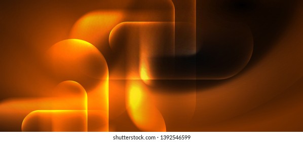 Neon linhas de tecno brilhantes, modelo de fundo abstrato futurista de alta tecnologia, vetor