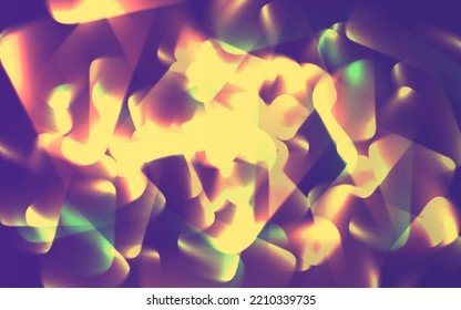 Neon glowing techno lines, hi-tech futuristic abstract background template, vector.