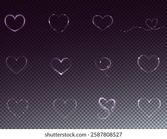 neon glowing vector design with blue bright lights, sparkles, and abstract effects. Perfect for Valentine’s, casino, techno, nightlife, banners, signs, retro themes, and futuristic backgrounds.	
