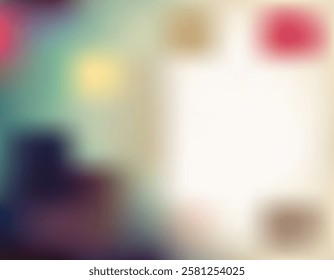 Neon Gradient Abstract Background with Modern Glowing Tones