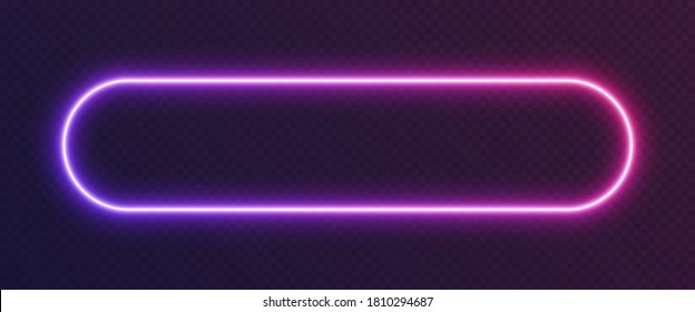 Neon Frame Transparent Images Stock Photos Vectors Shutterstock