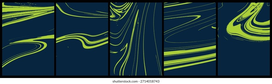 Fondo Abstractas verde neón para redes sociales, póster, portada, Anuncio, volante.
