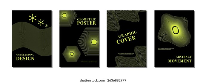 Neon green Abstract background  template layout design.  This is a  y2k retro futuristic template design creative vector illustration.  for book cover, brochure, poster, banner ,handbill, marketing