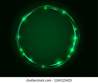 Neon green frame