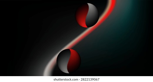 Neon green overlapping circles form a triangular geometric pattern on a black background, evoking abstract symmetry, digital grid aesthetics, sacred geometry and minimalist tech-inspired design for backgrounds or illustrations.

