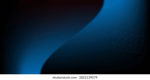 Neon green overlapping circles form a triangular geometric pattern on a black background, evoking abstract symmetry, digital grid aesthetics, sacred geometry and minimalist tech-inspired design for backgrounds or illustrations.

